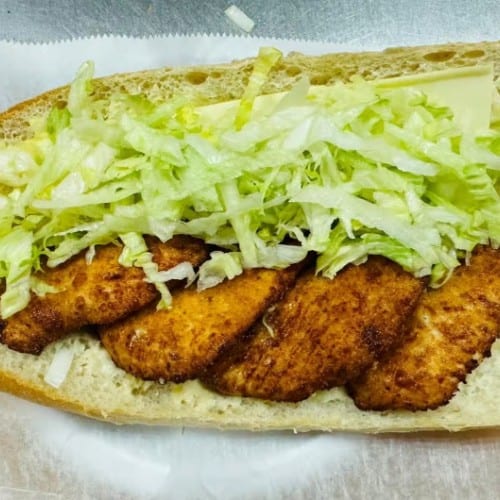 Chicken Cutlet Parmesan Hot Sub (Small).