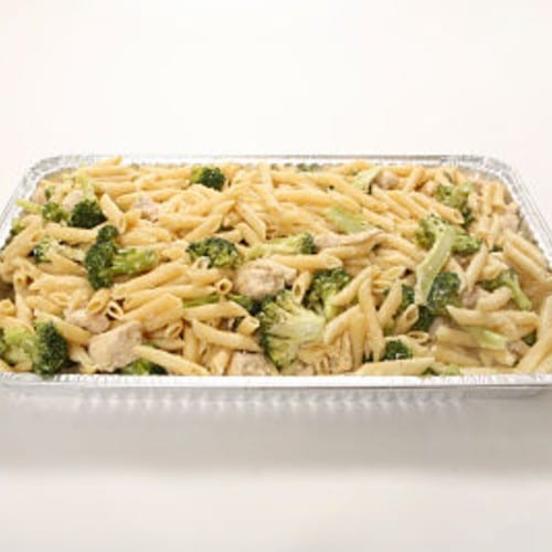 Chicken Broccoli Alfredo and pasta.
