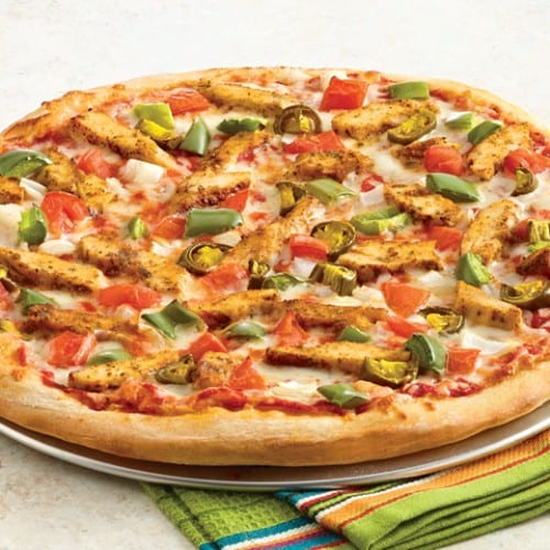 Chicken Fatija Pizza.