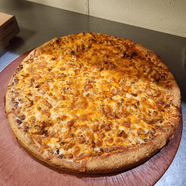 Chicken Buffalo Pizza.