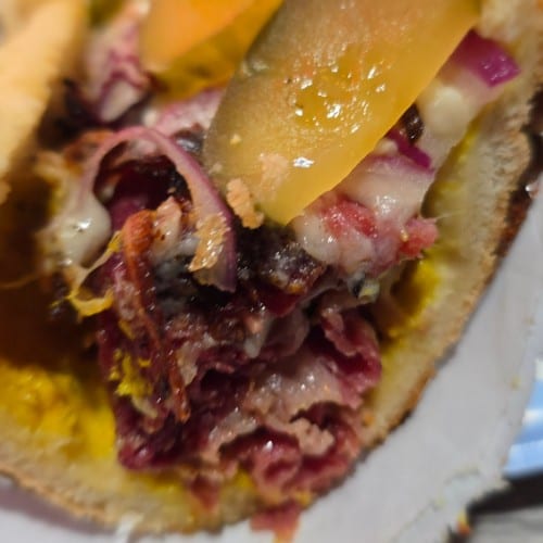 Pastrami Hot Sub (Small).