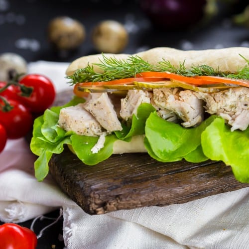 Chicken Salad Cold Sub.