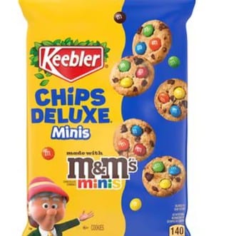 M&M cookies.