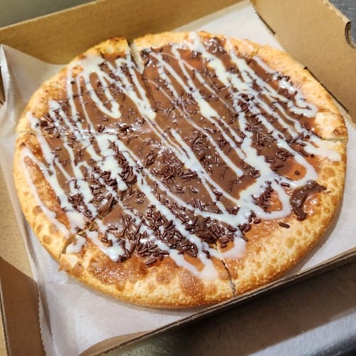 Brigadeiro Pizza.
