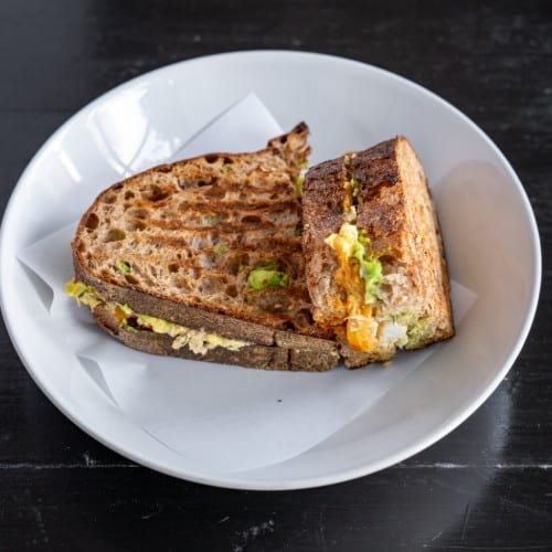 Veggie Omelette Sub.