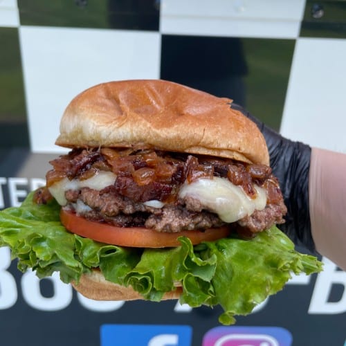 California Burger Dinner.