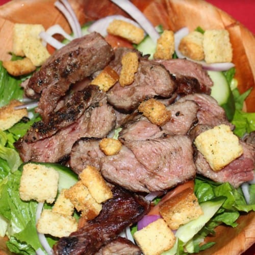 Steak Tip Salad.