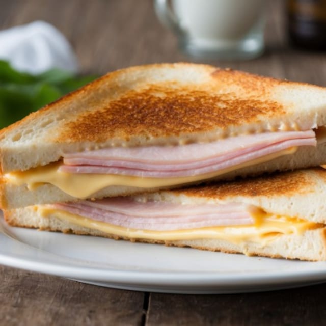 Ham & Cheese Cold Sandwich.