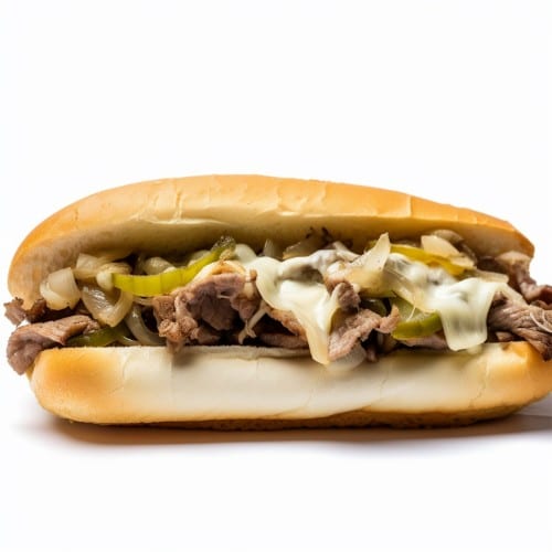 Steak & Peppers Sub.