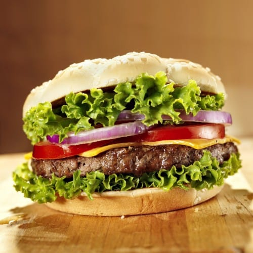 Cheeseburger Dinner.