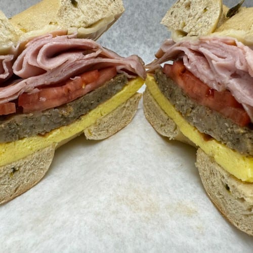 Peppers Egg & Cheese Sub.