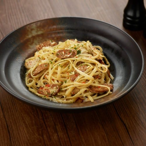 Pasta with Sausage.