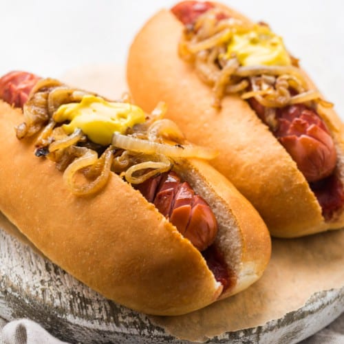 Hot Dog Sandwich.