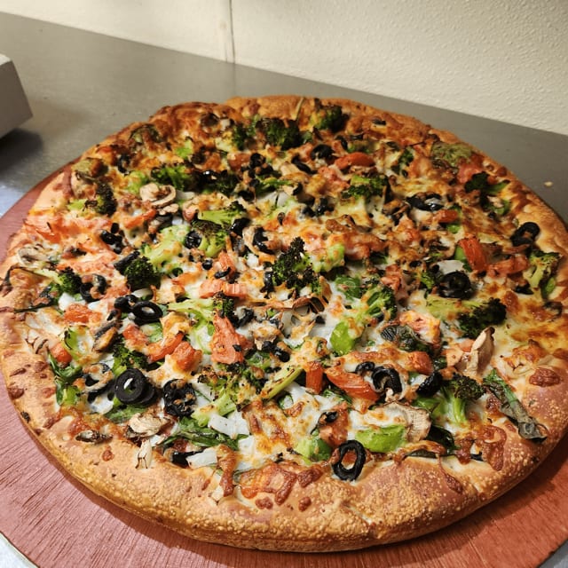 Very Veggie Pizza.