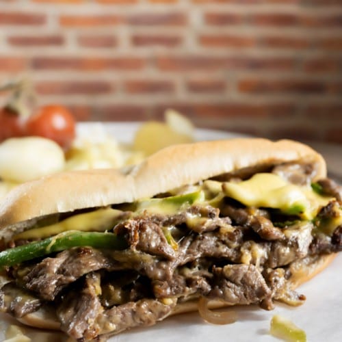 Steak & Cheese Sub.