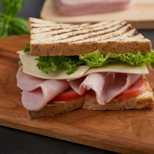 Turkey & Cheese Cold Sandwich.