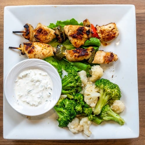 Grilled Chicken Dinner.