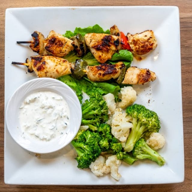 Grilled Chicken Dinner.