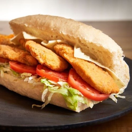 Chicken Fingers Hot Sub (Large).