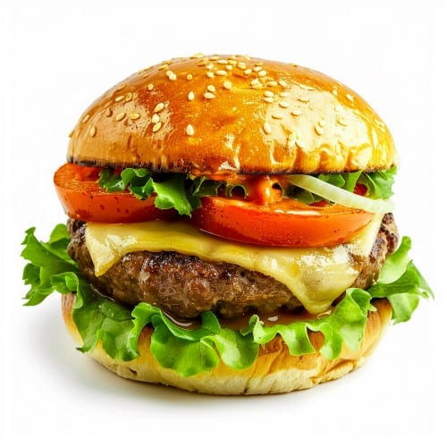 BBQ Burger Dinner.
