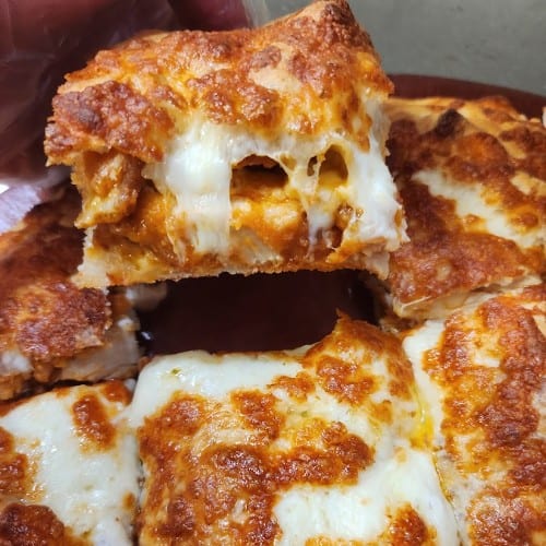 Buffalo Chicken Calzone.
