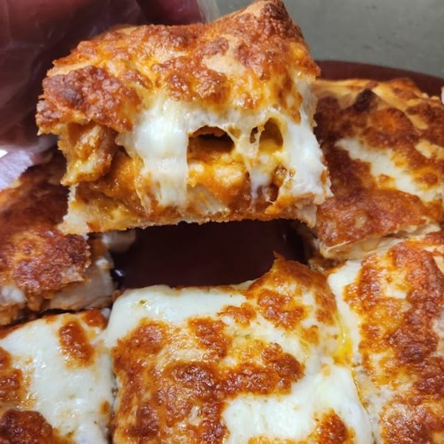 Buffalo Chicken Calzone.