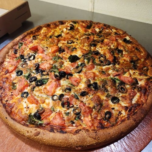 Greek Pizza.