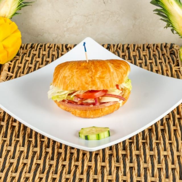 Ham Egg & Cheese Sub.