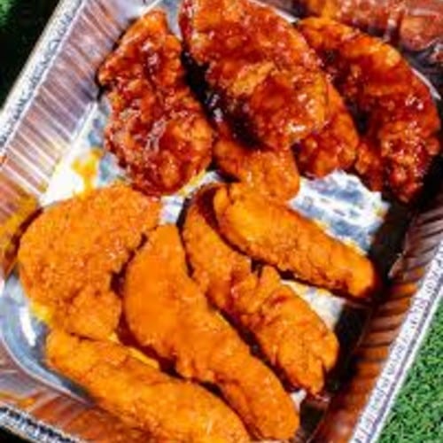 BBQ or Buffalo Fingers.