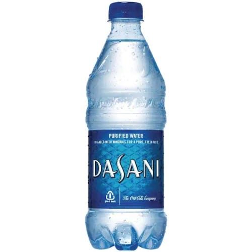 Dasani Water.