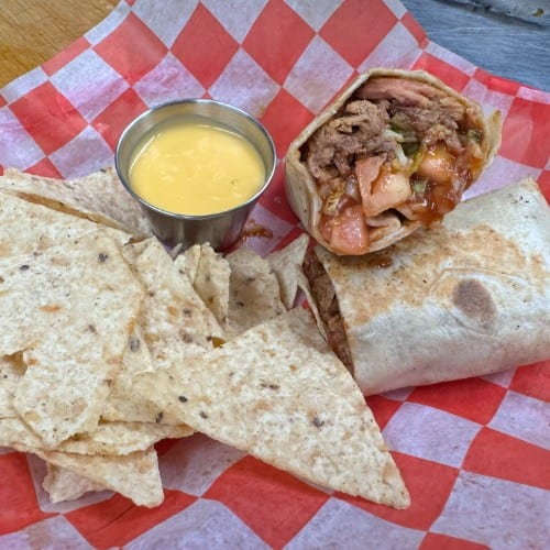 Honey BBQ Ranch Wrap.