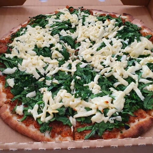 Spinocolli Pizza.