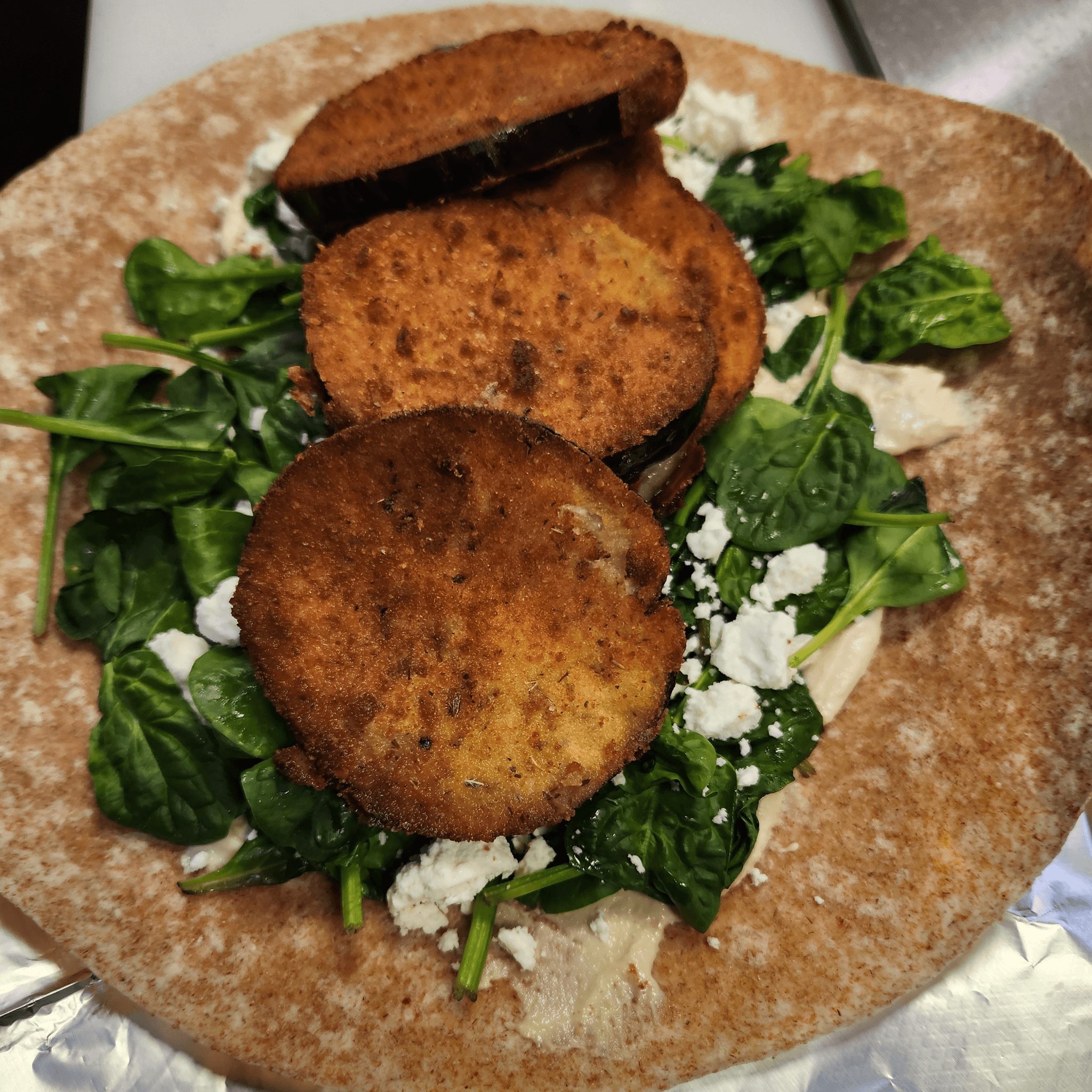Melanzane Wrap.