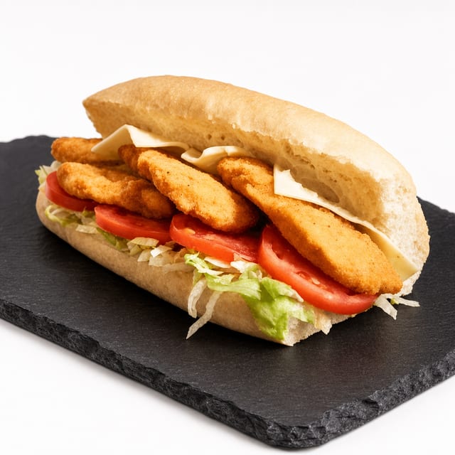 Chicken Fingers Hot Sub (Large).