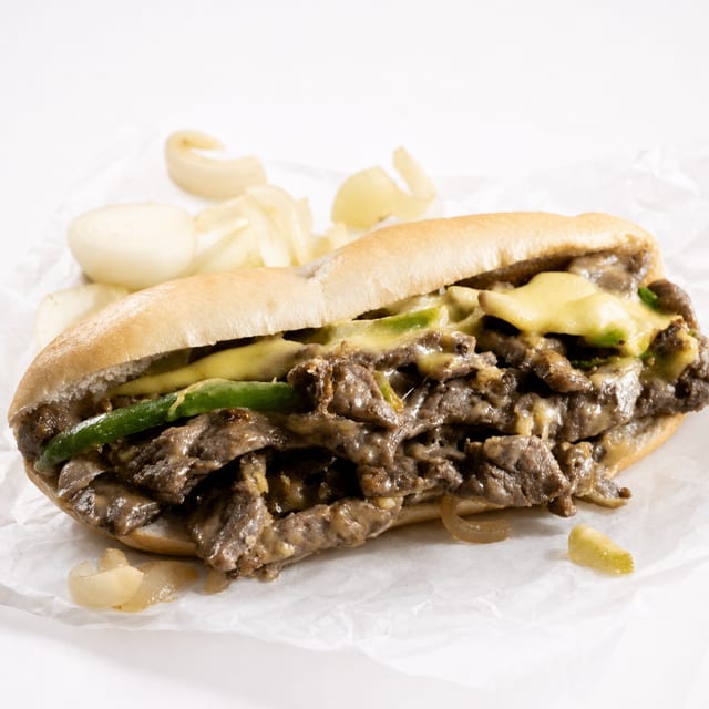 Steak & Cheese Sub.