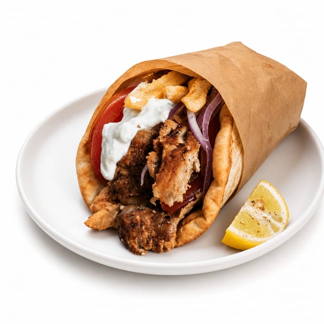 Steak Tip Gyro.