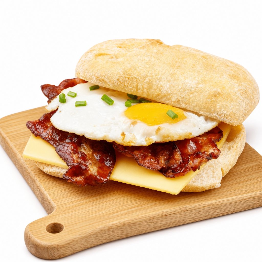 Bacon Egg & Cheese Sub.