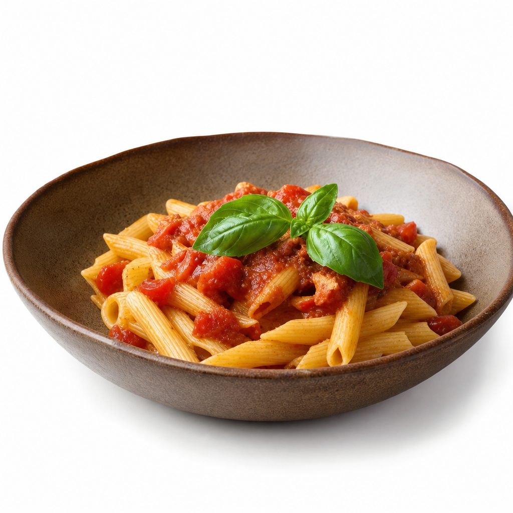 Pasta with Tomato Sauce.