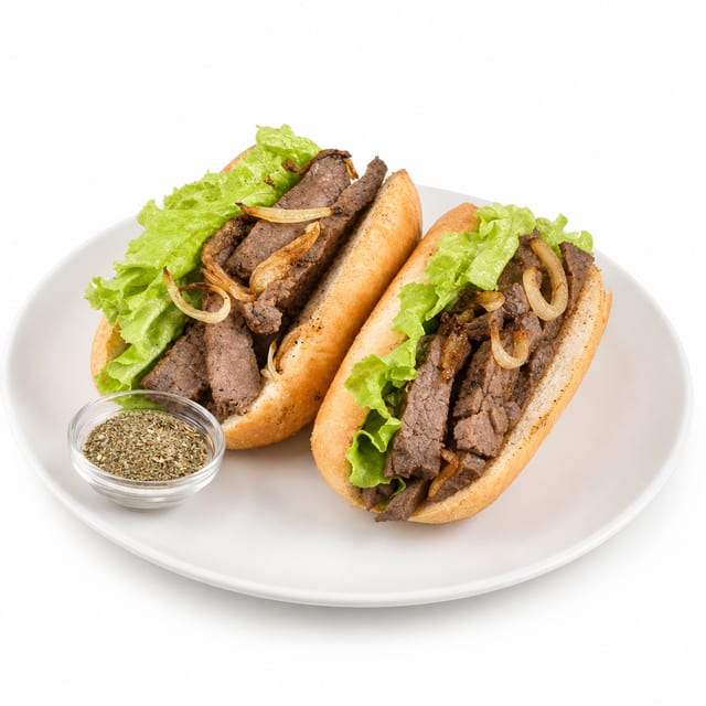 Steak & Onions Sub.