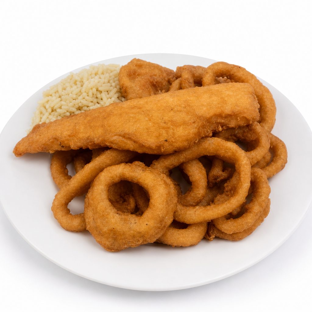 Haddock Plate Dinner.