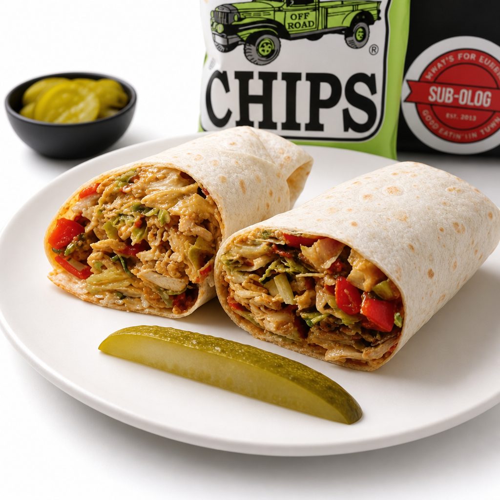 Chicken Ranchero Wrap.