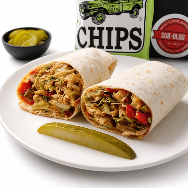 Chicken Ranchero Wrap.