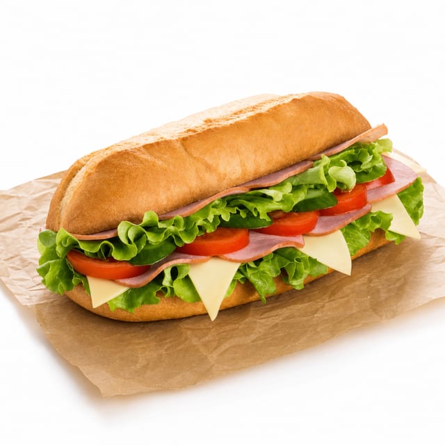Ham & Cheese Cold Sub.