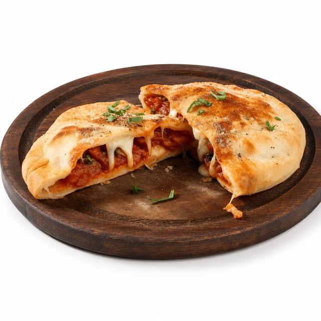 BBQ Chicken Calzone.