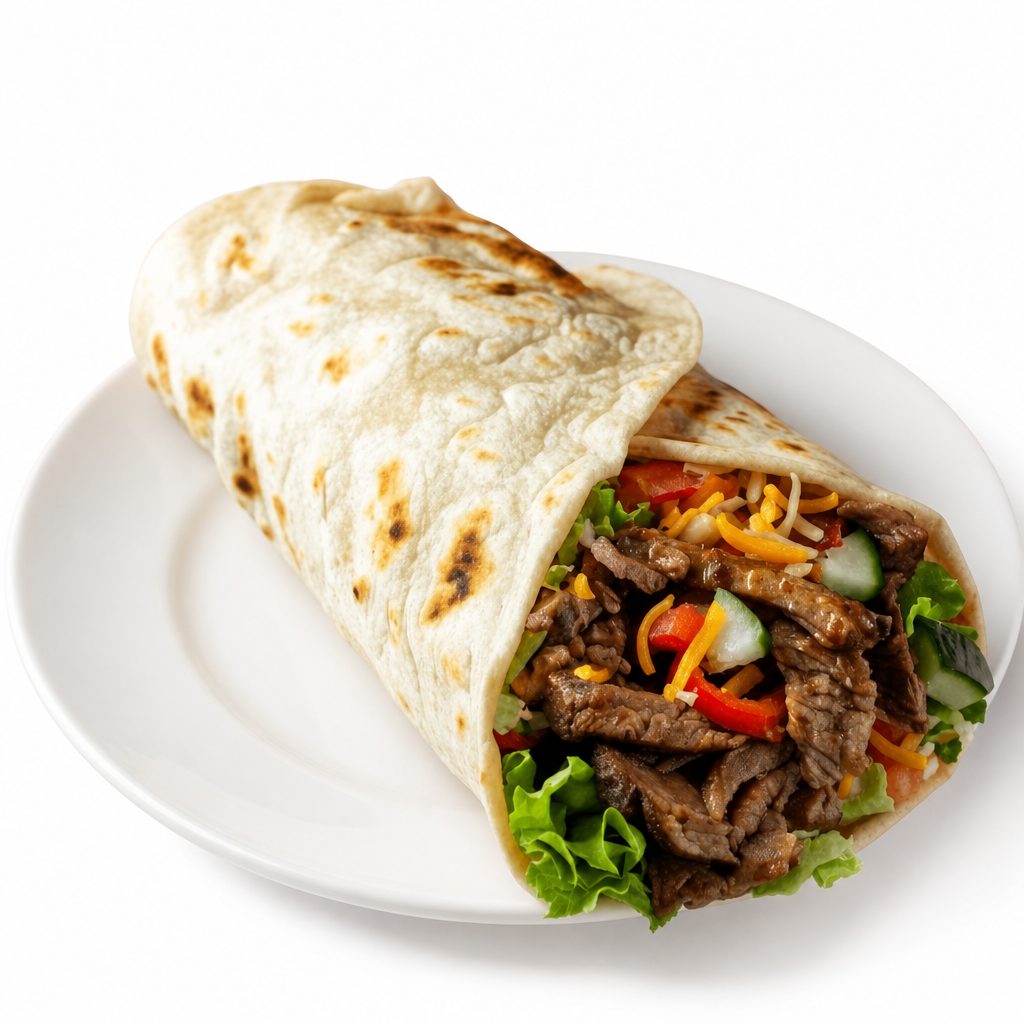 Steak Fatija Wrap.