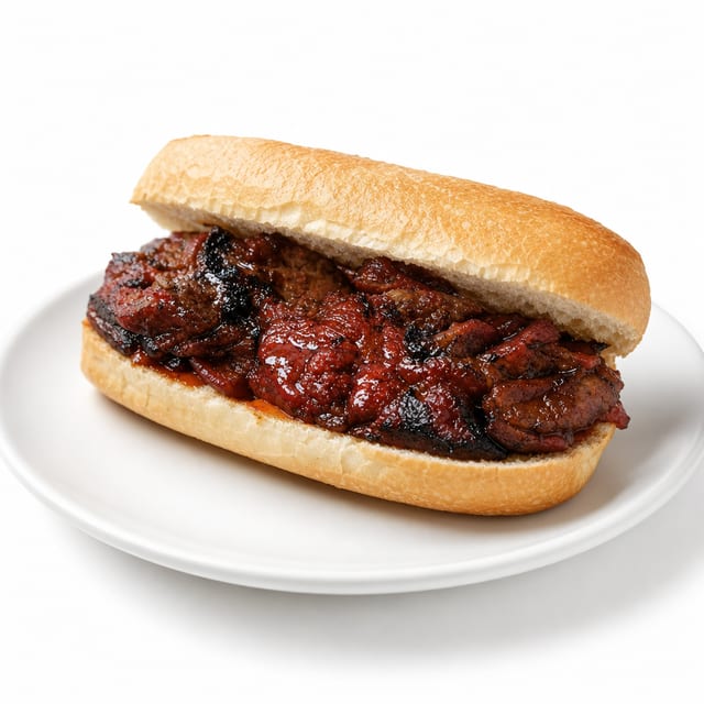 Charbroiled Steak Tip Sub.