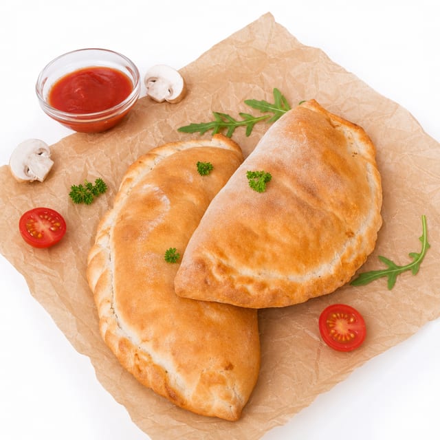 Chicken Cutlet Parmesan Calzone.