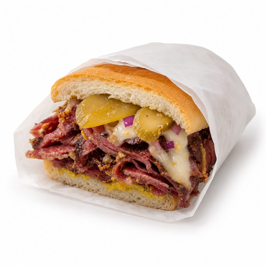 Pastrami Hot Sub (Small).