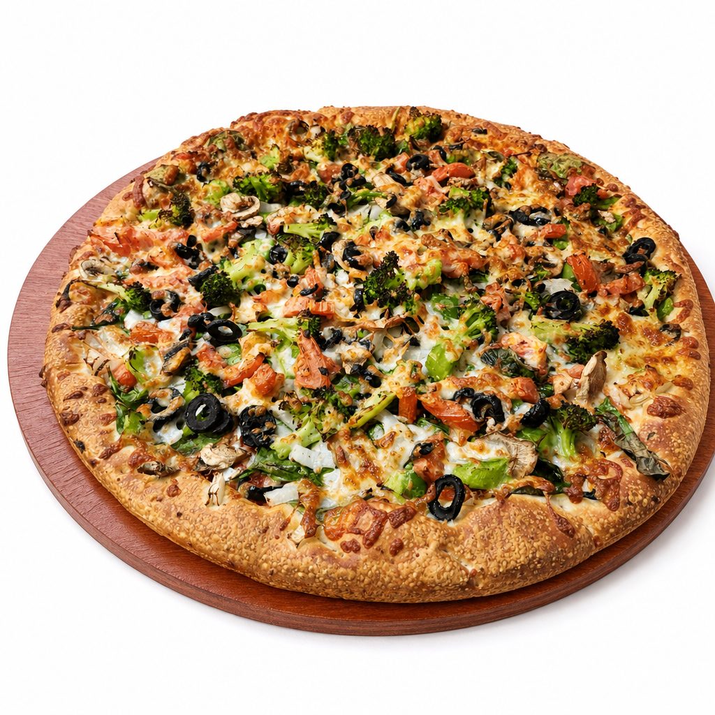 Very Veggie Pizza.