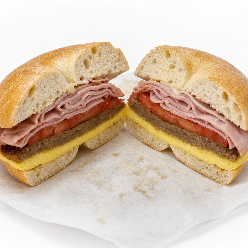 Peppers Egg & Cheese Sub.